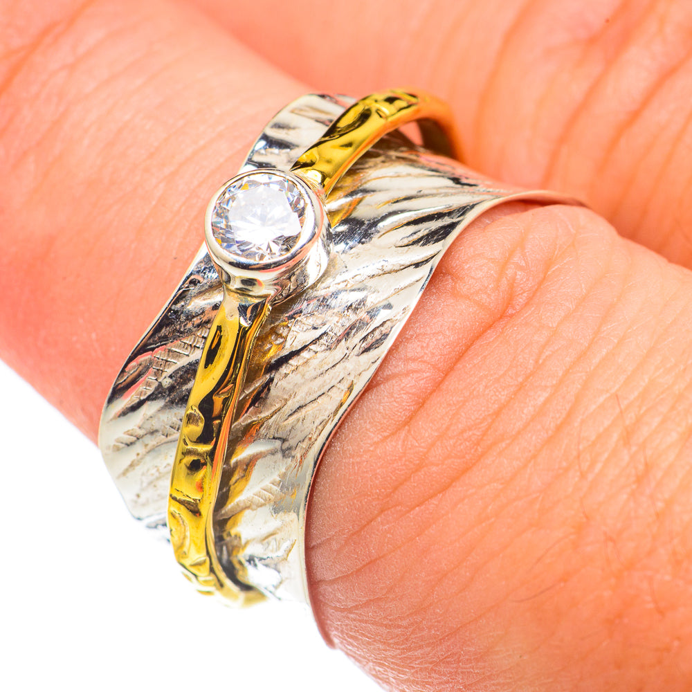 Meditation Spinner Rings handcrafted by Ana Silver Co - RING69047