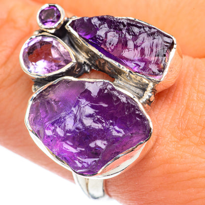 Amethyst Rings handcrafted by Ana Silver Co - RING69081