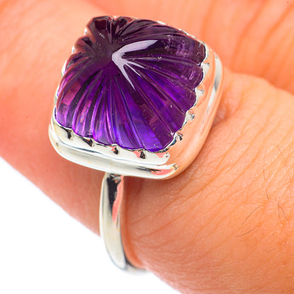 Amethyst Rings handcrafted by Ana Silver Co - RING69082