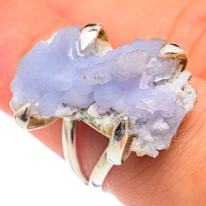 Grape Chalcedony Rings handcrafted by Ana Silver Co - RING69094