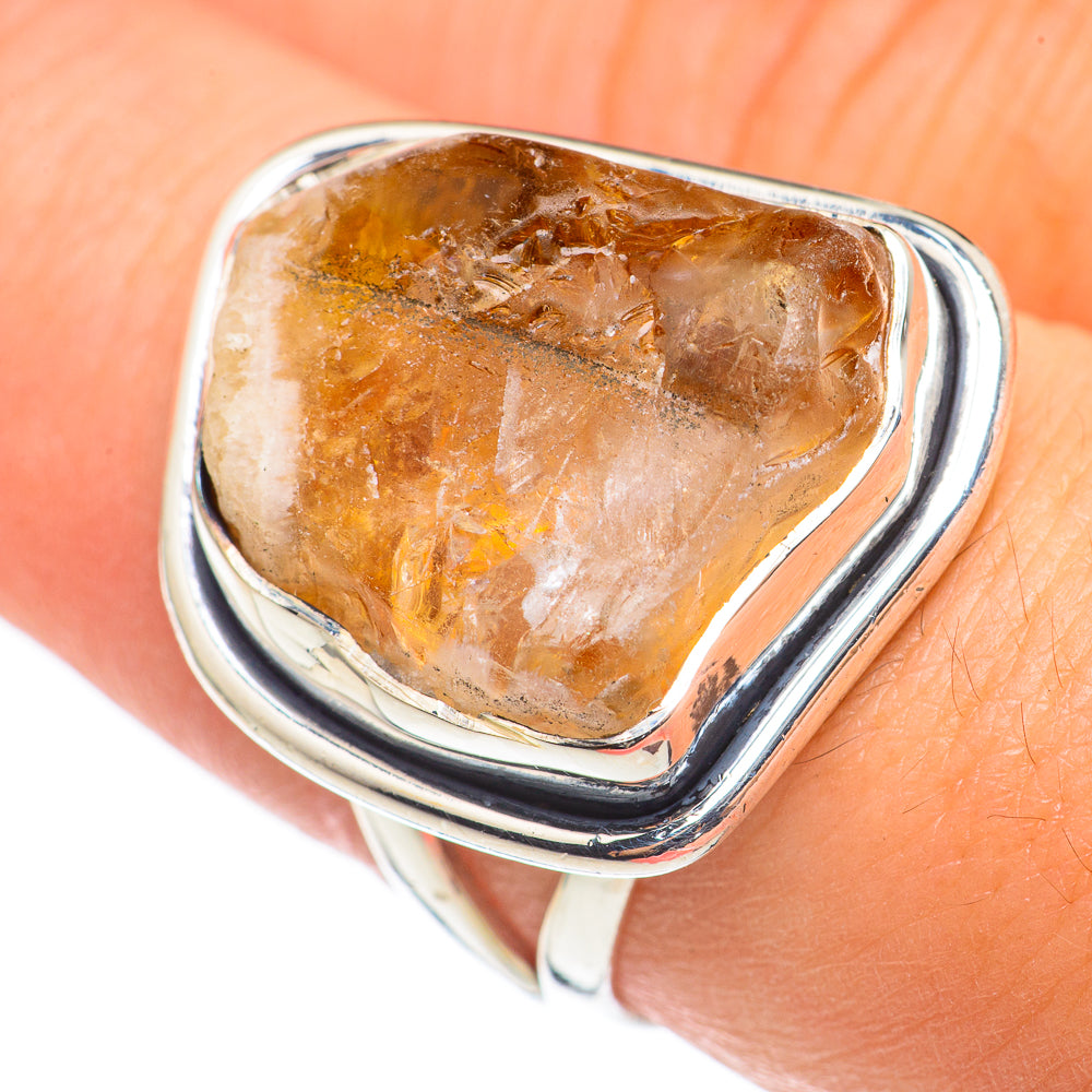 Citrine Rings handcrafted by Ana Silver Co - RING69111