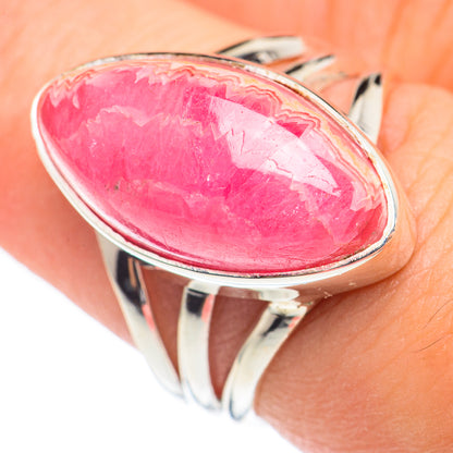Rhodochrosite Rings handcrafted by Ana Silver Co - RING69113
