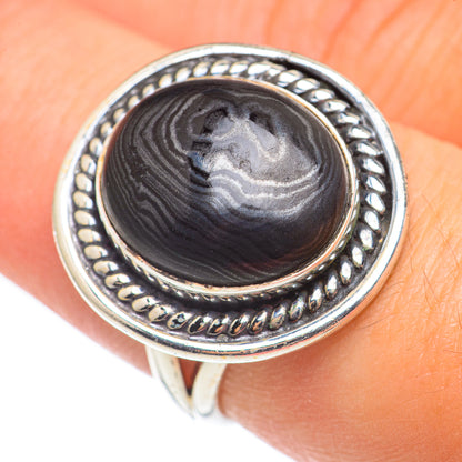 Psilomelane Rings handcrafted by Ana Silver Co - RING69119