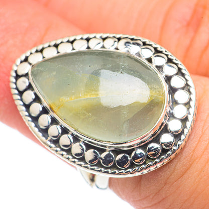 Prehnite Rings handcrafted by Ana Silver Co - RING69132