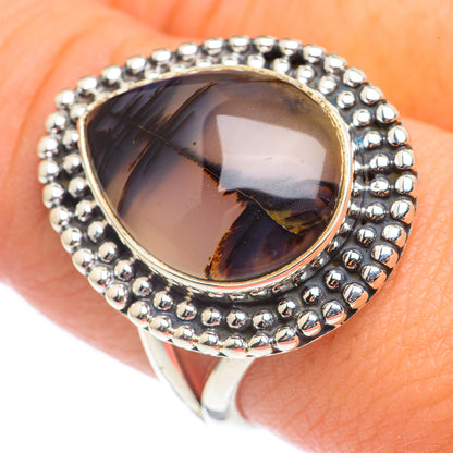 Montana Agate Rings handcrafted by Ana Silver Co - RING69141