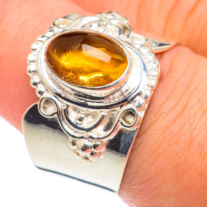 Citrine Rings handcrafted by Ana Silver Co - RING69144
