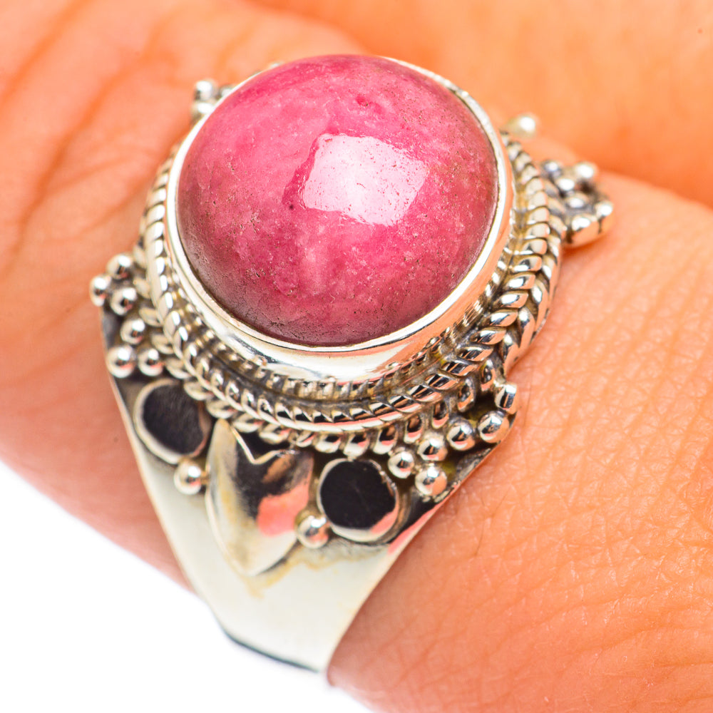 Thulite Rings handcrafted by Ana Silver Co - RING69146