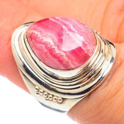 Rhodochrosite Rings handcrafted by Ana Silver Co - RING69147