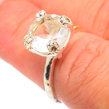 White Quartz Rings handcrafted by Ana Silver Co - RING69160