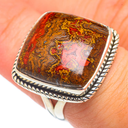 Mahogany Obsidian Rings handcrafted by Ana Silver Co - RING69174