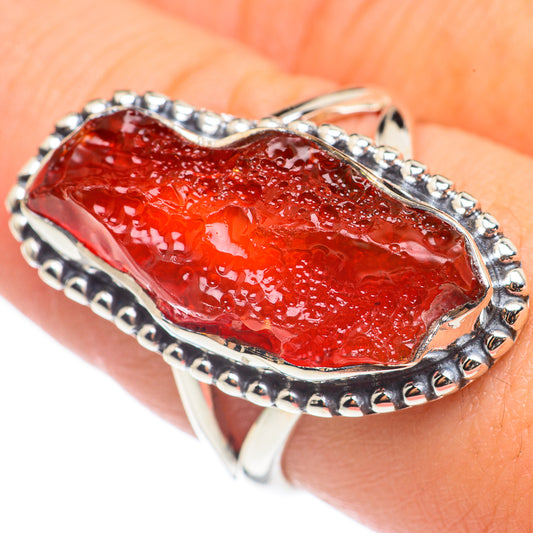 Red Onyx Rings handcrafted by Ana Silver Co - RING69180