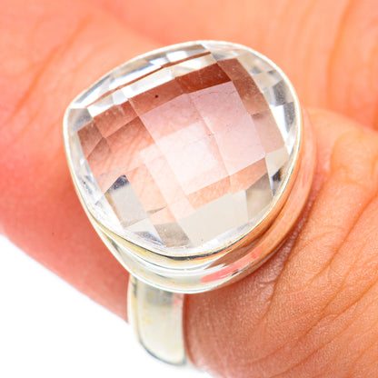 White Quartz Rings handcrafted by Ana Silver Co - RING69192
