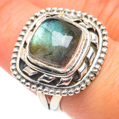 Labradorite Rings handcrafted by Ana Silver Co - RING69200