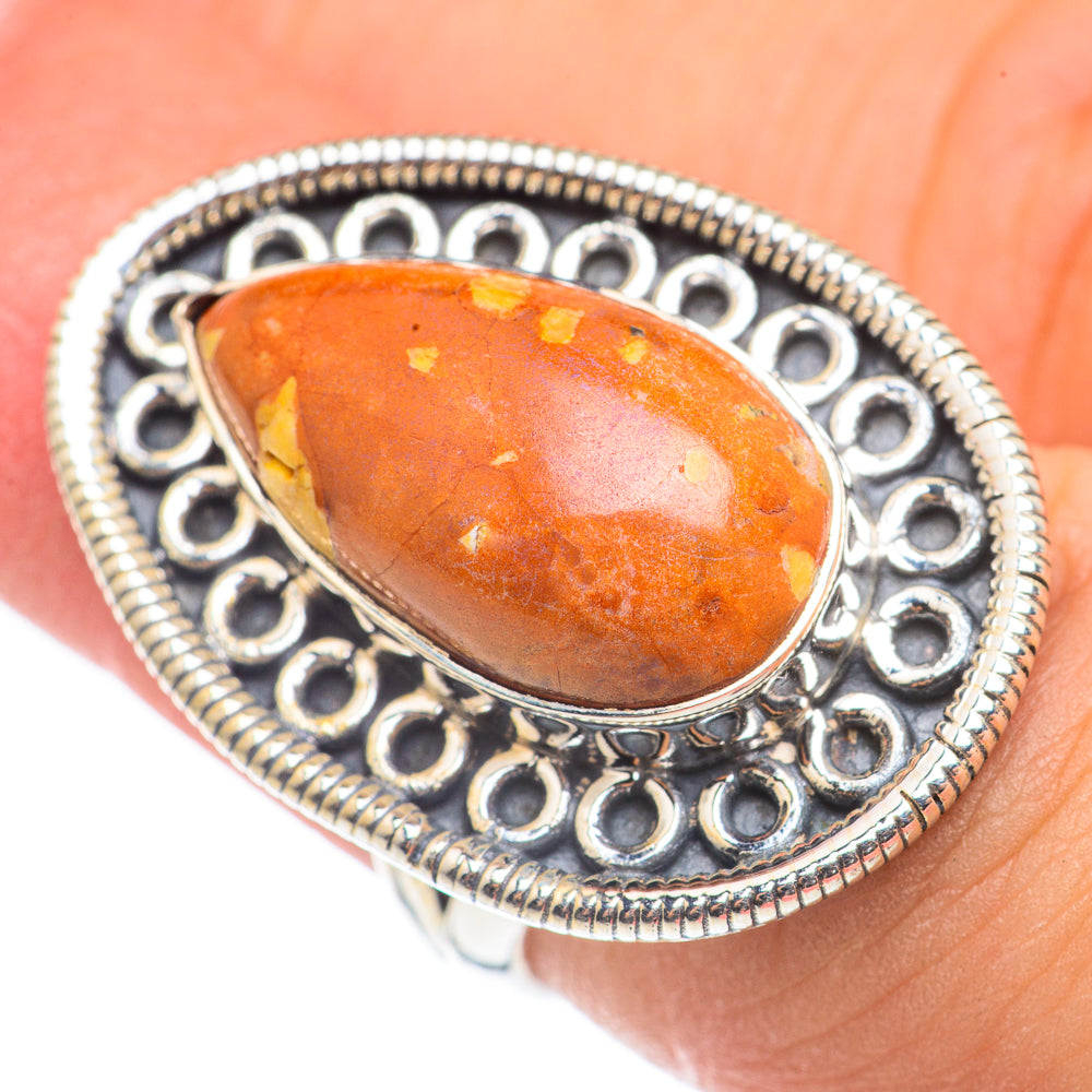Mookaite Rings handcrafted by Ana Silver Co - RING69203