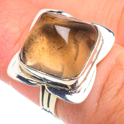 Smoky Quartz Rings handcrafted by Ana Silver Co - RING69207