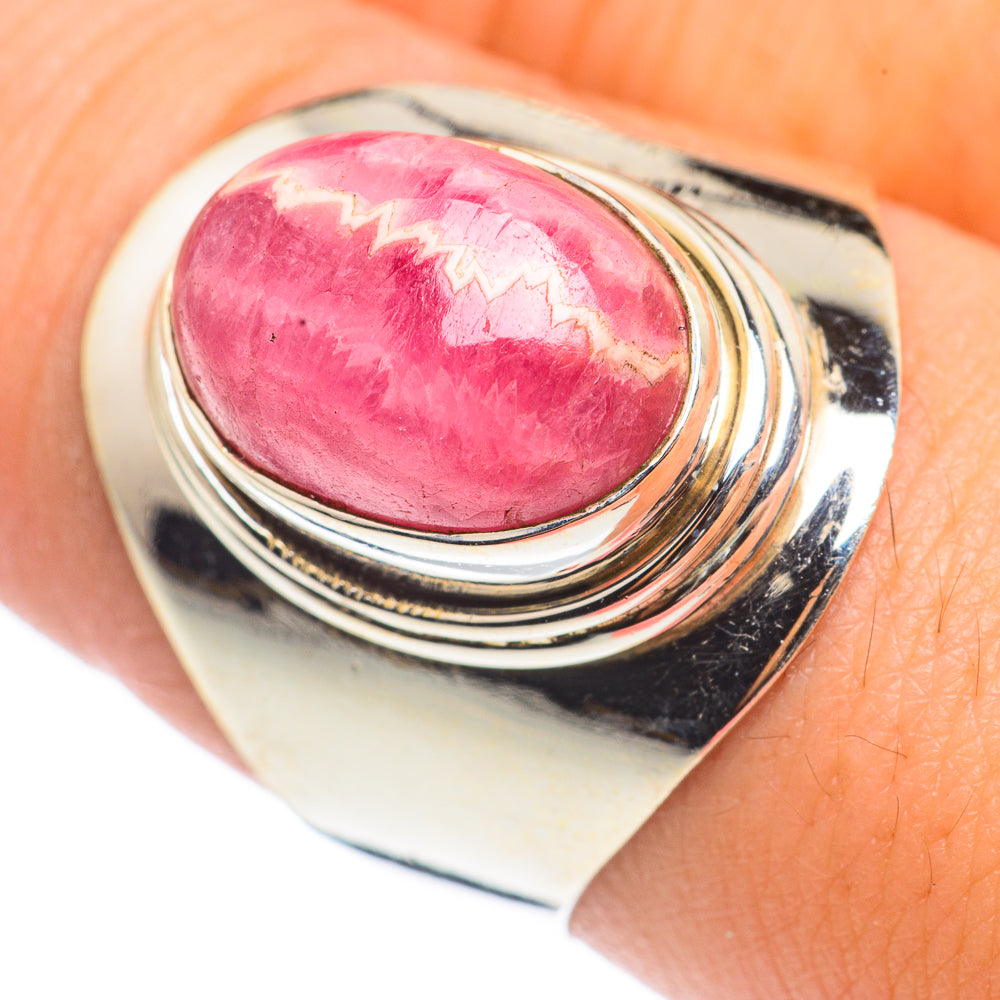 Rhodochrosite Rings handcrafted by Ana Silver Co - RING69211