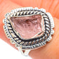 Rose Quartz Rings handcrafted by Ana Silver Co - RING69213