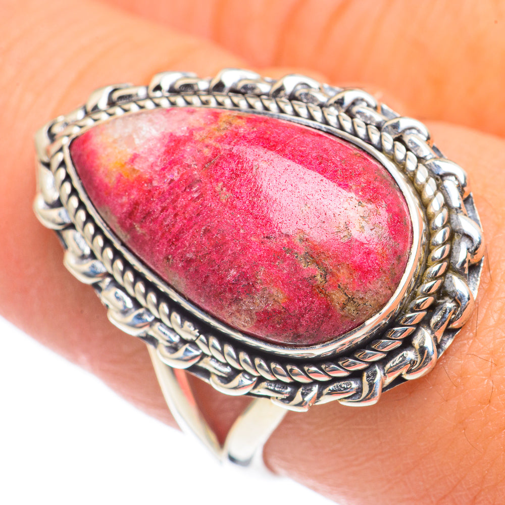 Thulite Rings handcrafted by Ana Silver Co - RING69214