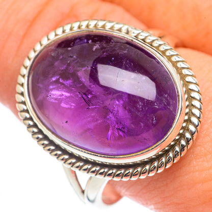 Amethyst Rings handcrafted by Ana Silver Co - RING69215