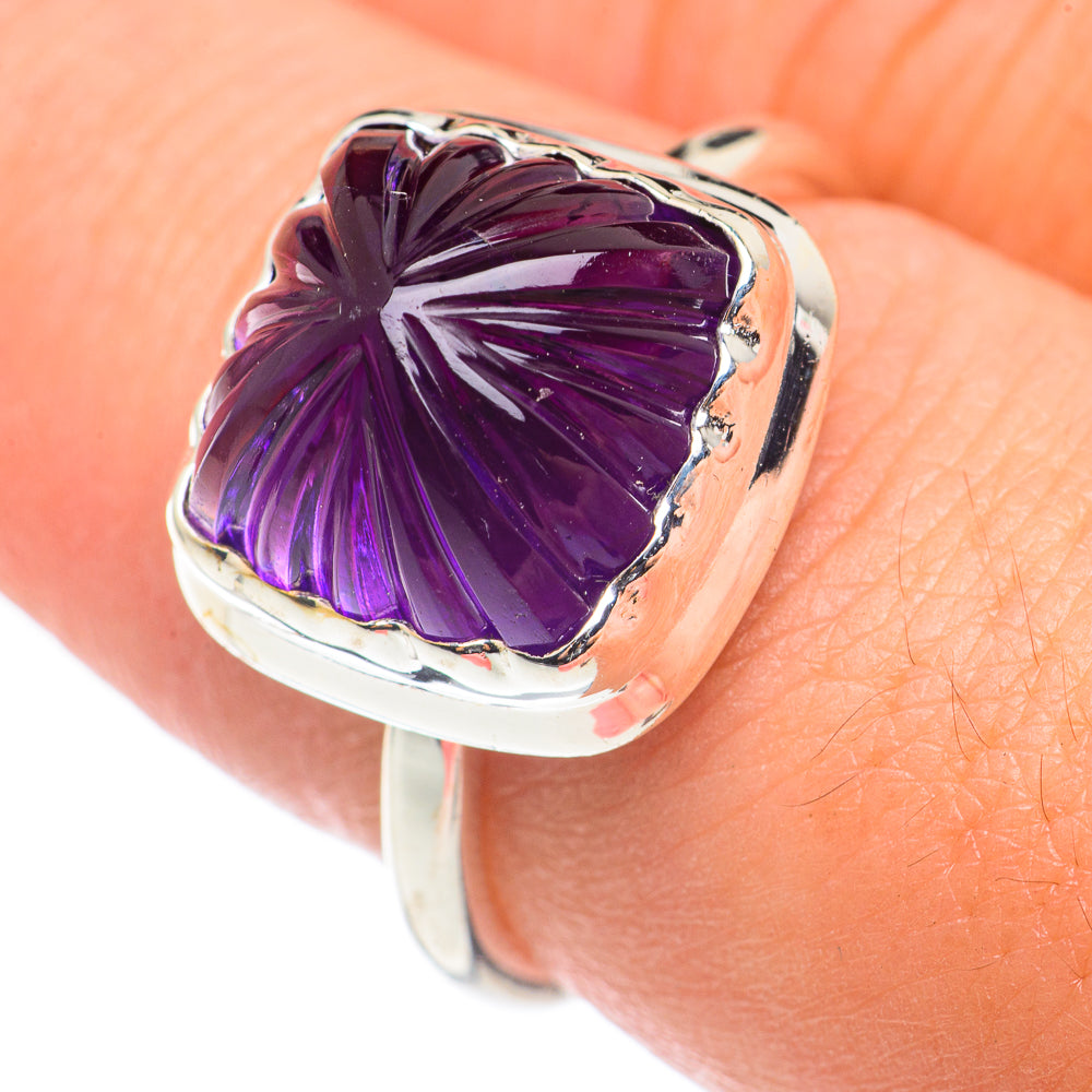 Amethyst Rings handcrafted by Ana Silver Co - RING69216
