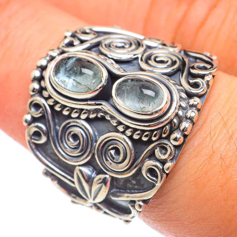 Aquamarine Rings handcrafted by Ana Silver Co - RING69228