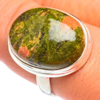 Unakite Rings handcrafted by Ana Silver Co - RING69232