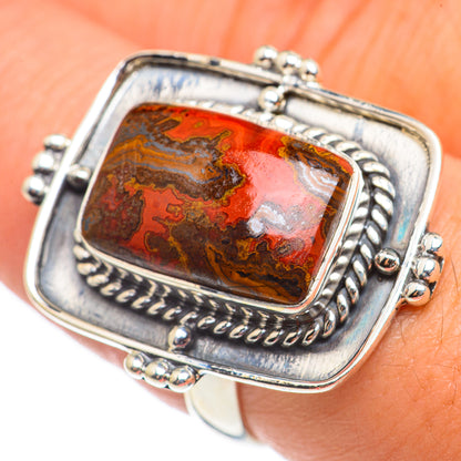 Mahogany Obsidian Rings handcrafted by Ana Silver Co - RING69236