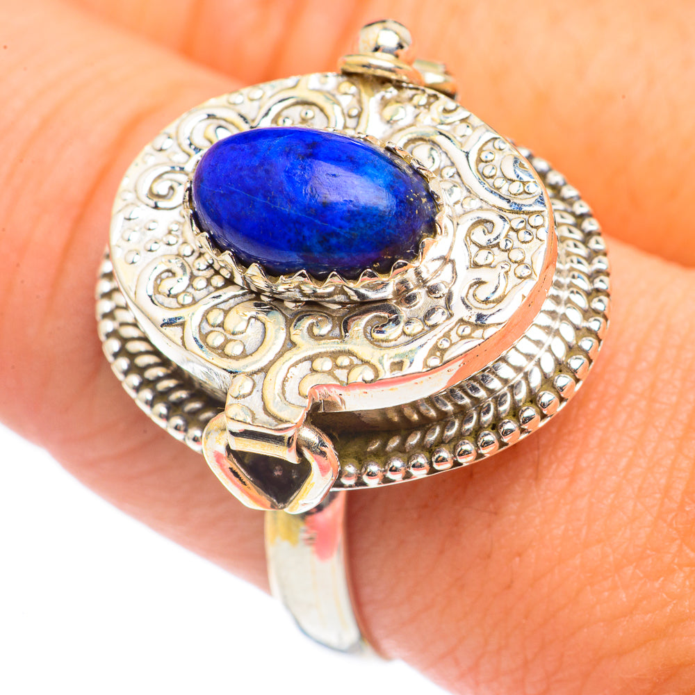 Lapis Lazuli Rings handcrafted by Ana Silver Co - RING69263