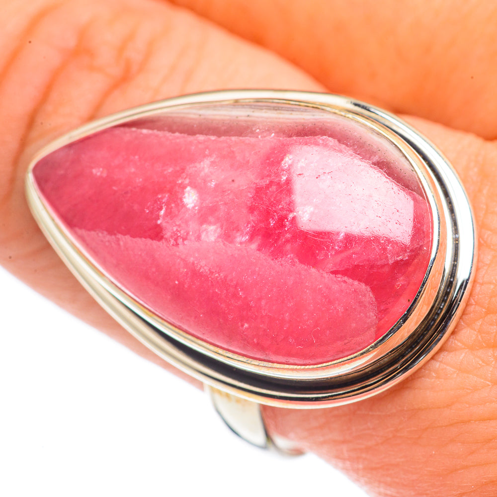 Rhodochrosite Rings handcrafted by Ana Silver Co - RING69273