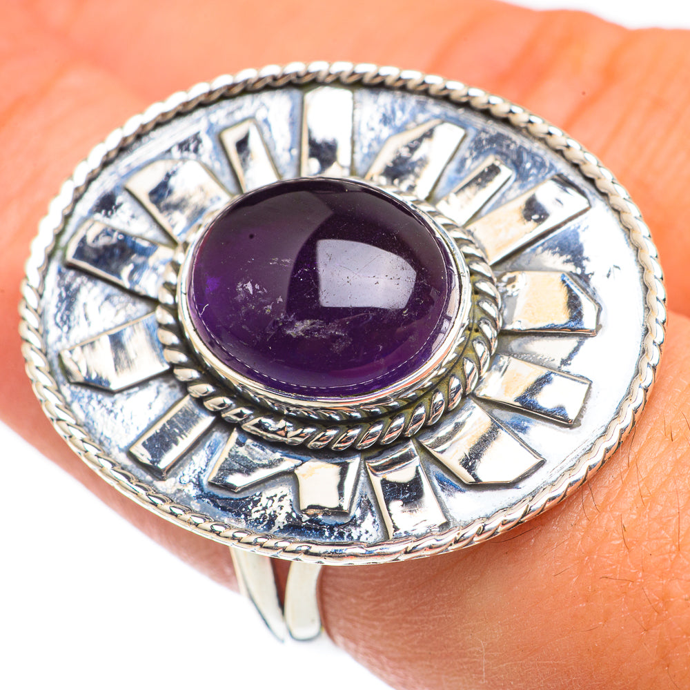 Amethyst Rings handcrafted by Ana Silver Co - RING69277
