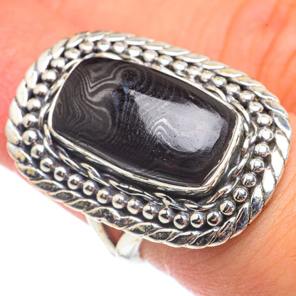 Psilomelane Rings handcrafted by Ana Silver Co - RING69281