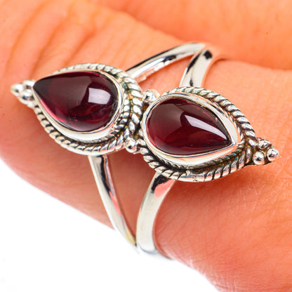 Garnet Rings handcrafted by Ana Silver Co - RING69319