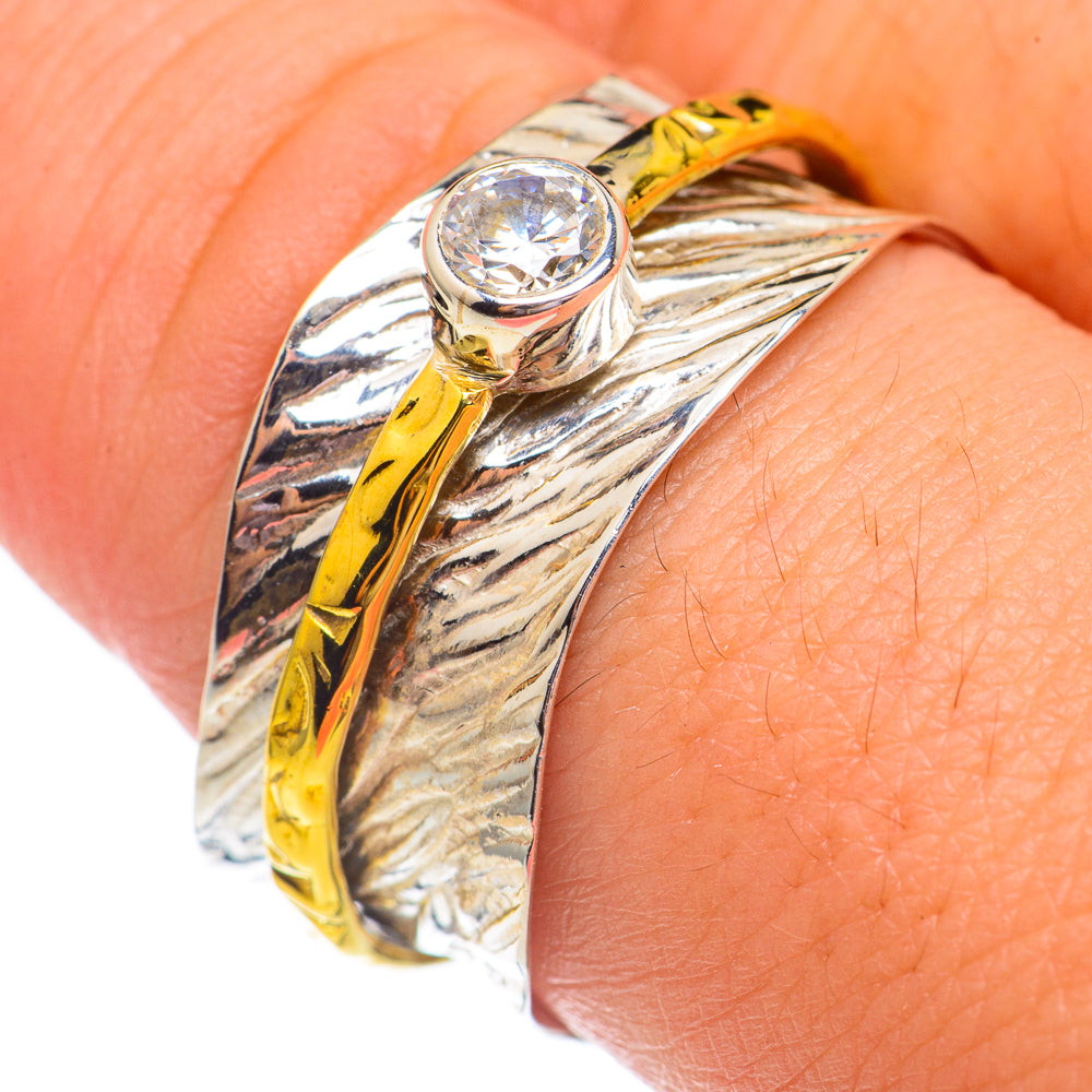 Meditation Spinner Rings handcrafted by Ana Silver Co - RING69325