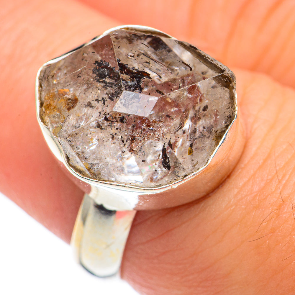 Herkimer Diamond Rings handcrafted by Ana Silver Co - RING69332