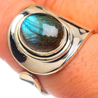 Labradorite Rings handcrafted by Ana Silver Co - RING69340