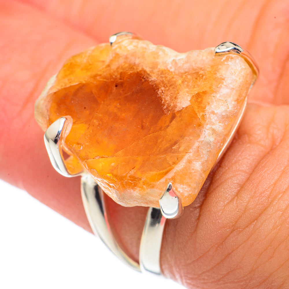 Citrine Rings handcrafted by Ana Silver Co - RING69352