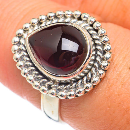 Garnet Rings handcrafted by Ana Silver Co - RING69359