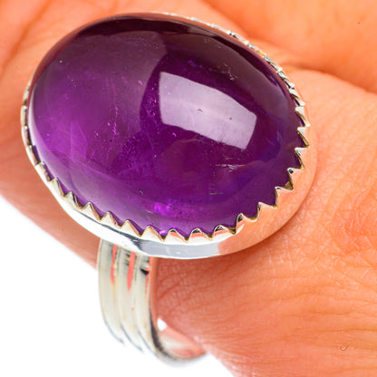 Amethyst Rings handcrafted by Ana Silver Co - RING69360
