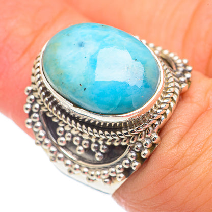 Larimar Rings handcrafted by Ana Silver Co - RING69377