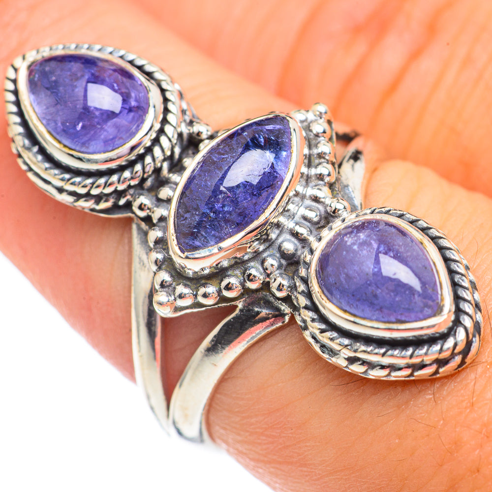 Tanzanite Rings handcrafted by Ana Silver Co - RING69400