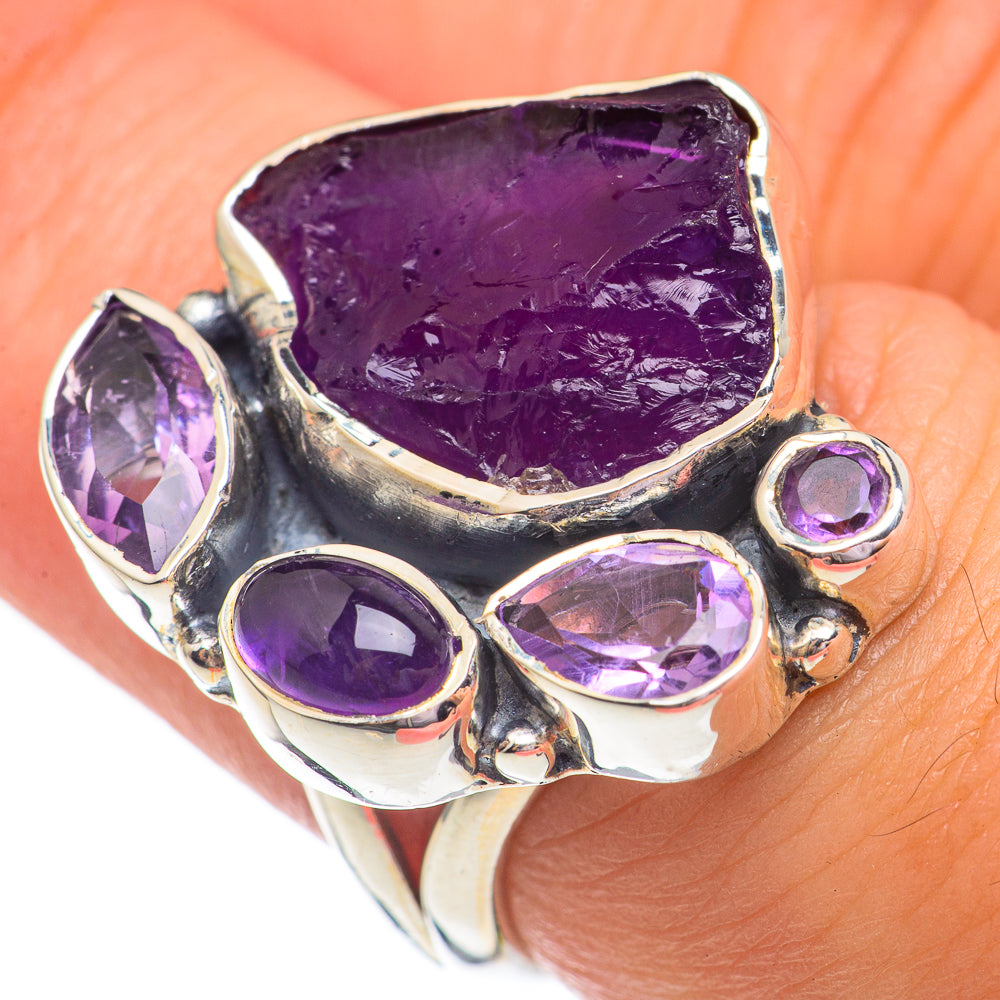 Amethyst Rings handcrafted by Ana Silver Co - RING69401