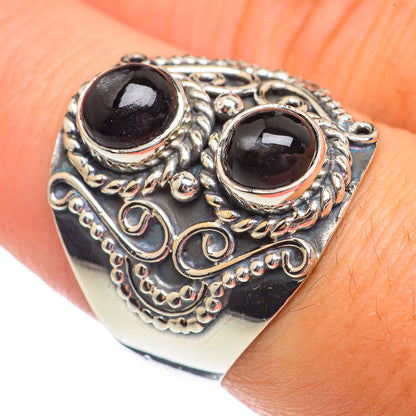 Black Onyx Rings handcrafted by Ana Silver Co - RING69403
