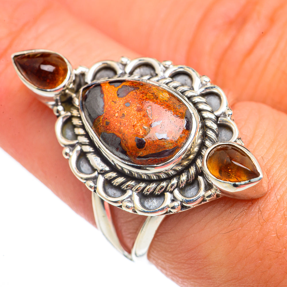 Bauxite Rings handcrafted by Ana Silver Co - RING69423