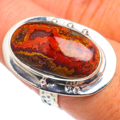Mahogany Obsidian Rings handcrafted by Ana Silver Co - RING69426
