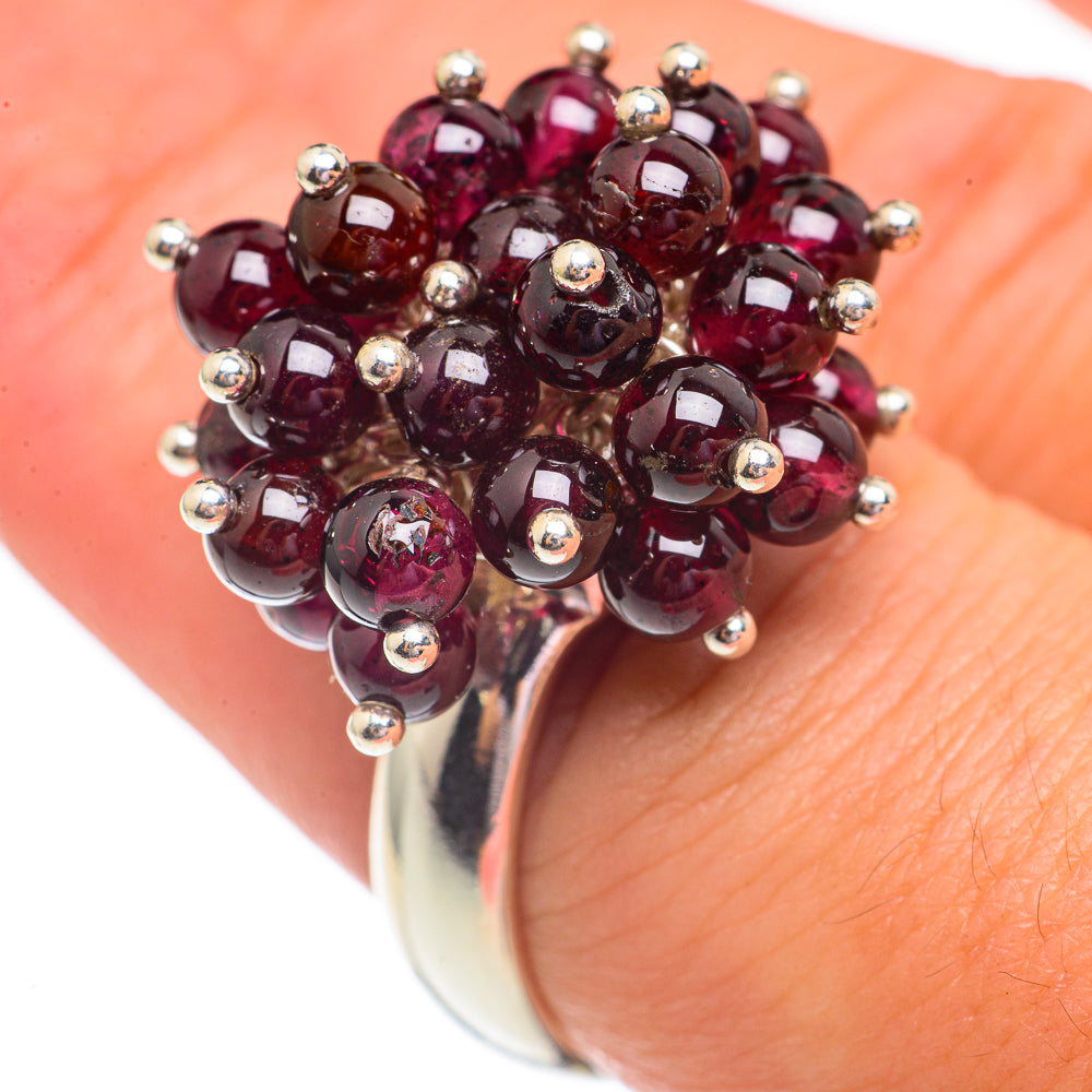 Garnet Rings handcrafted by Ana Silver Co - RING69434