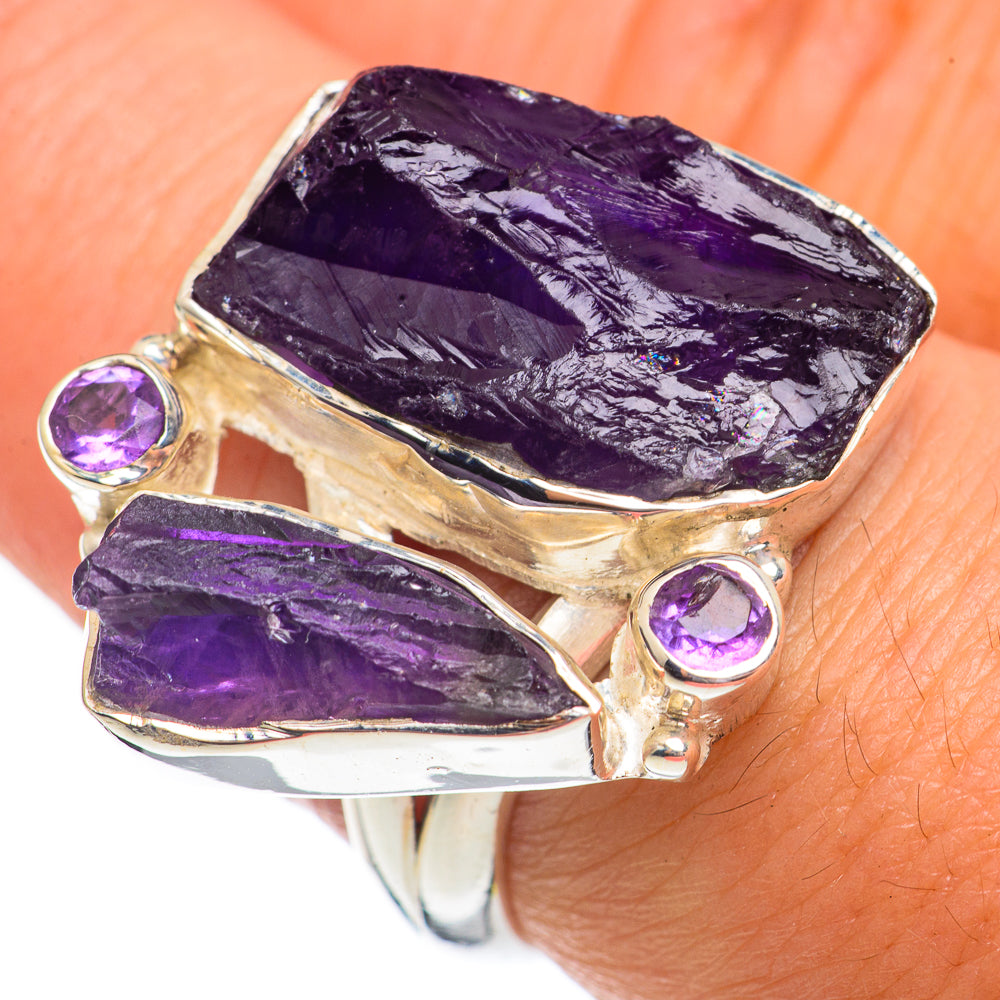 Amethyst Rings handcrafted by Ana Silver Co - RING69436
