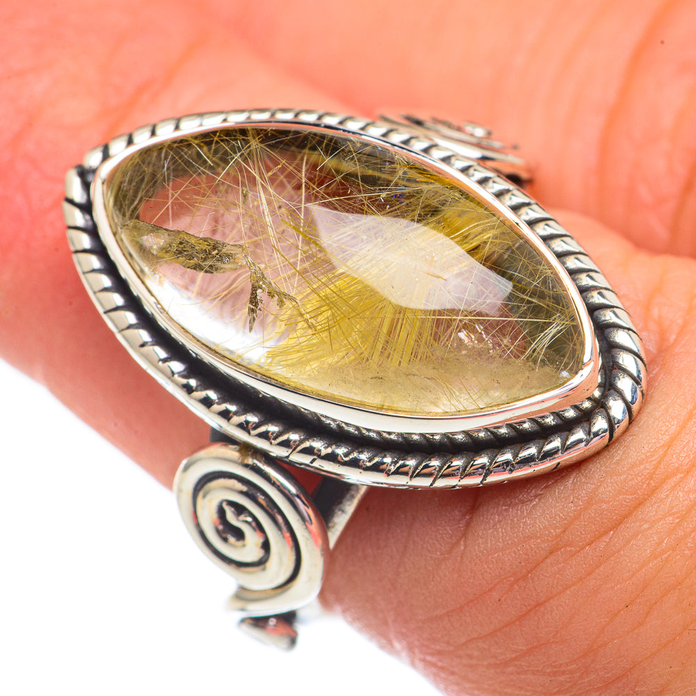 Labradorite Rings handcrafted by Ana Silver Co - RING69438