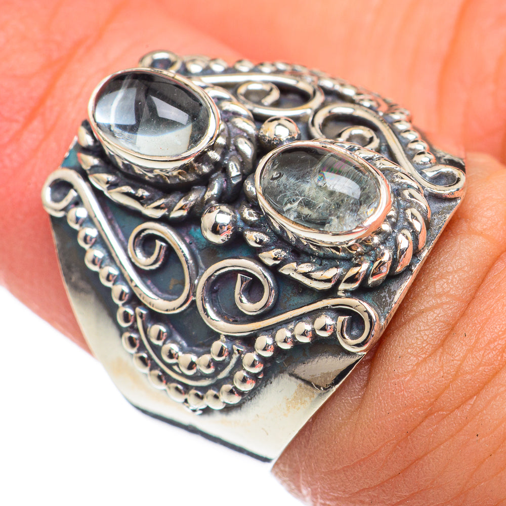 Aquamarine Rings handcrafted by Ana Silver Co - RING69450