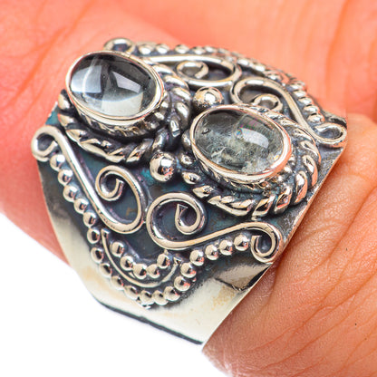 Aquamarine Rings handcrafted by Ana Silver Co - RING69450