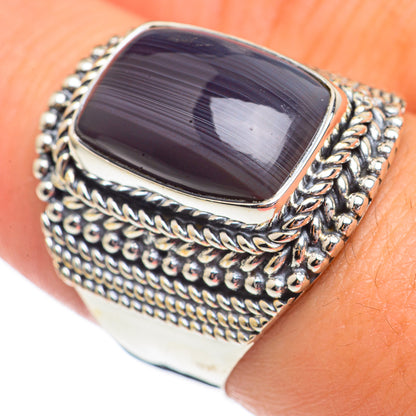 Botswana Agate Rings handcrafted by Ana Silver Co - RING69459